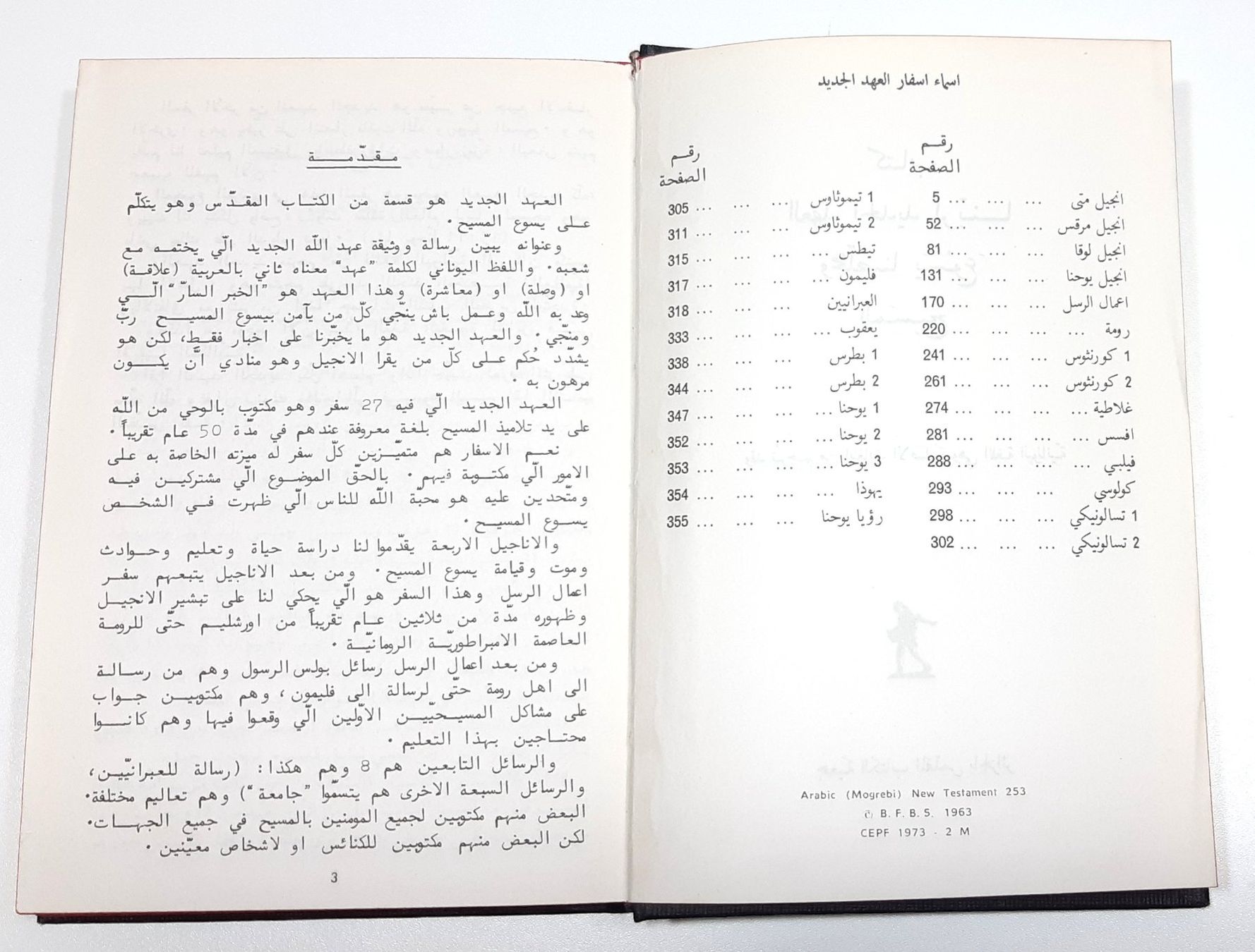 Bücher: Neues Testament Arabisch  - Nouveau Testament Arabic – Neu (gemäss Beschreibung) aus Savagnier von Marderuth 2