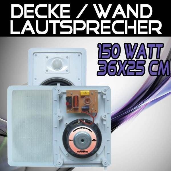 Casse acustiche: Deckeneinbaulautsprecher WKT-80 – Nuovo e nell'imballaggio originale da Oberbüren venduto da Bindi2