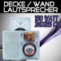Deckeneinbaulautsprecher WKT-80