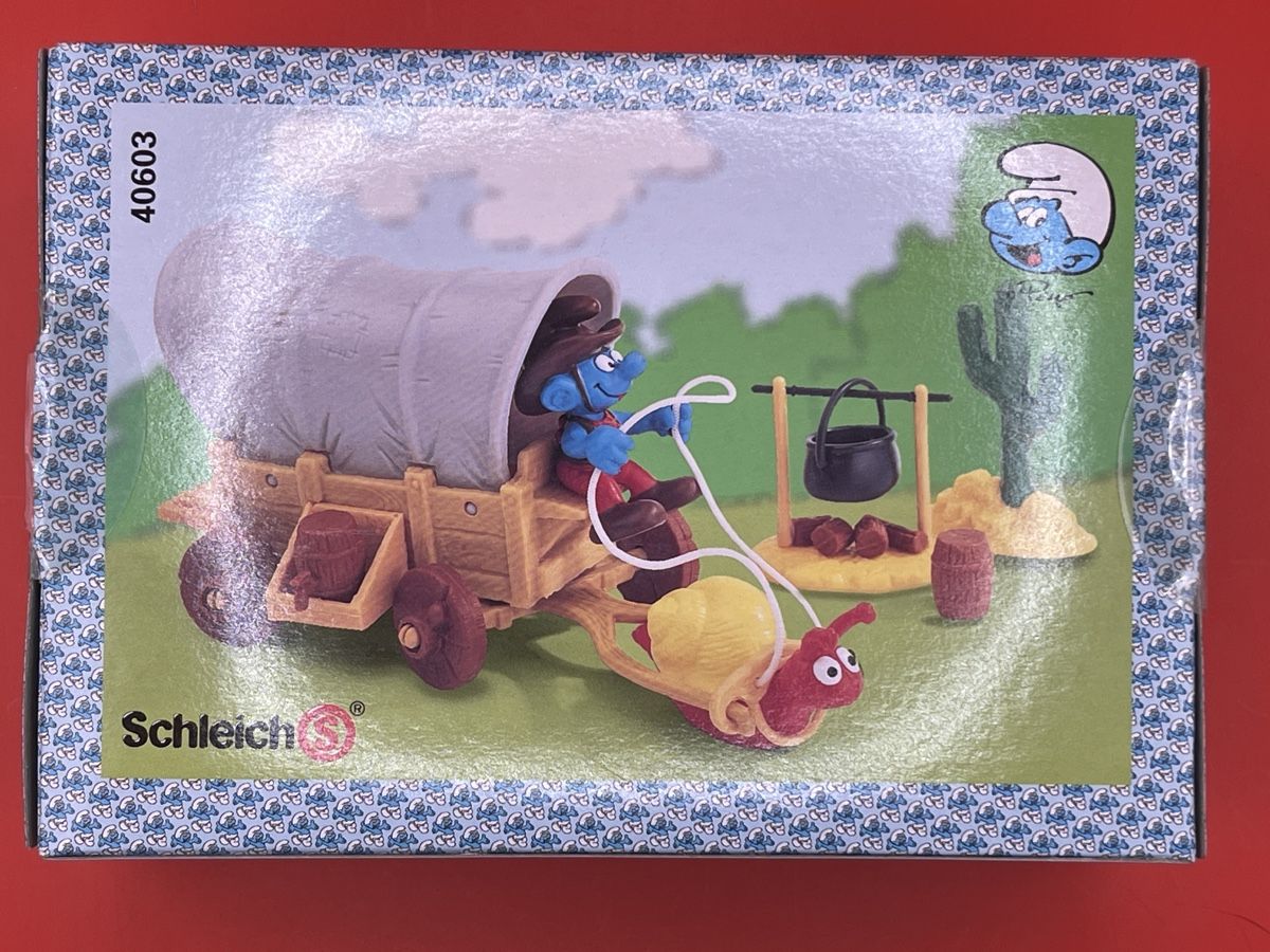 Schleich Statuette: Schleich 40603 Westerngeschlumpfe – Nuovo (secondo la descrizione) da Nunningen venduto da HTH70 1