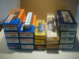 8 ROCO H0 - 10 Liliput H0 - Güterwagen - OVP