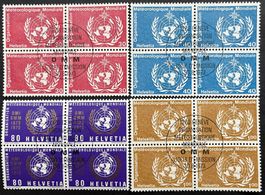 Dienstmarken, OMM 1973, 4 Viererblocks 30.8.73