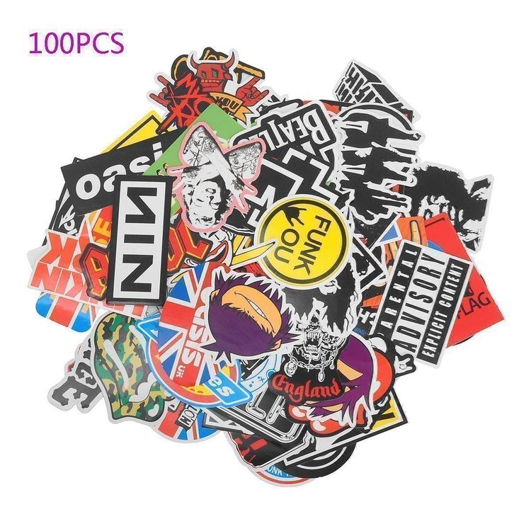 The Cure Band Aufkleber (ca. 10cm) - Pop, Rock, Punk, Metal + Gratis-Aufkleber