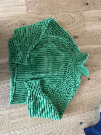 H&M Strickpullover, Gr. M, Grün - Kuschelig für den Winter!