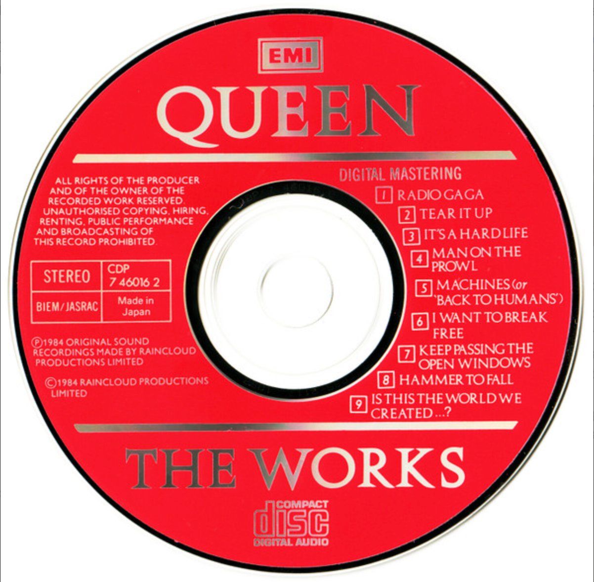 CD: Queen - Works – Usato da Brunnen venduto da Barfly5 3