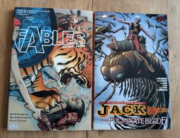 "Fables: Animal Farm" and "Jack of Fables" comics