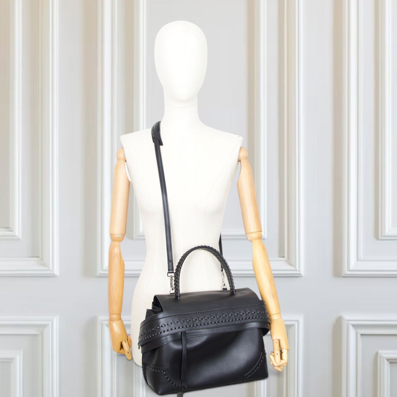 Tod'S Taschen für Damen: Tod's New Wave Two-way schwarz – Gebraucht aus Binningen von Designerlabels 2