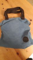 Sac bandoulière bleu en toile - Bon état