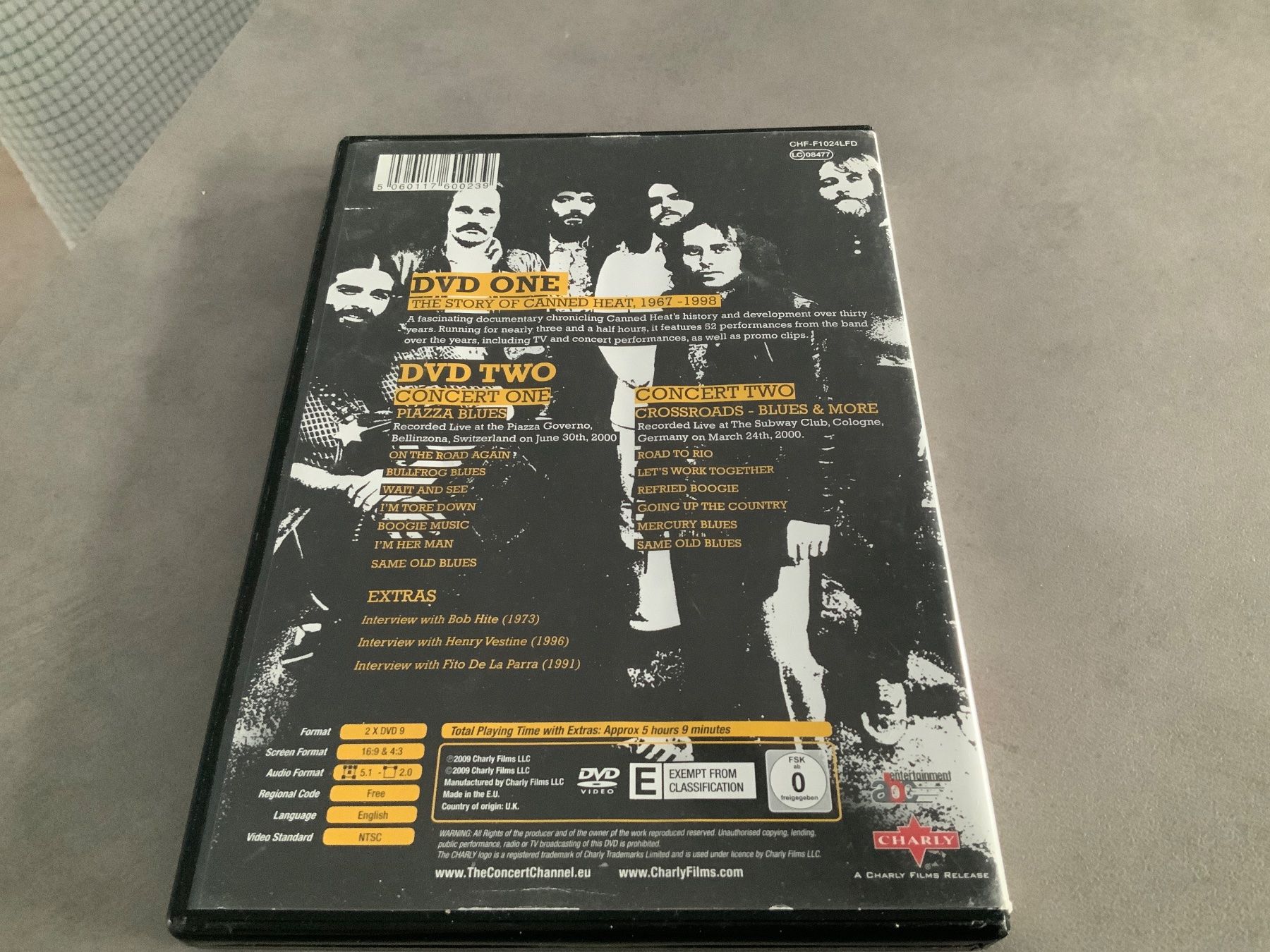 Alle DVDs: Canned Heat, On the road..again, DVD – Gebraucht aus Uster von Macita56 1