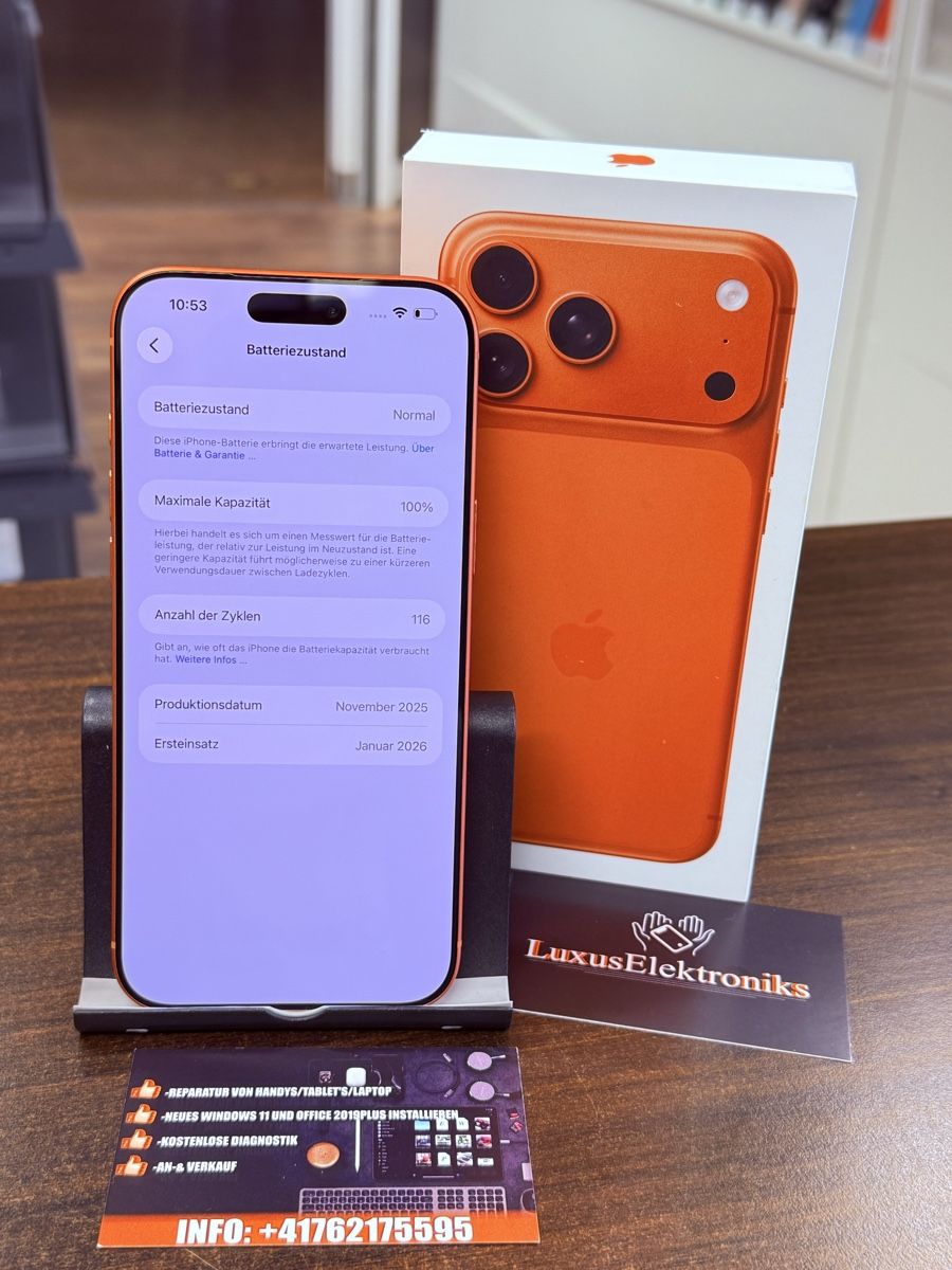 Apple Telefoni cellulari / Smartphones: iPhone 17 pro Max 2Tb Orange  – Usato da Uster venduto da jca_pr9r 2