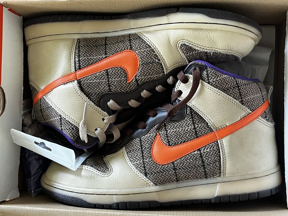 Nike Scarpe da uomo: Nike SB Dunk Tweed Orange Blaze EU 43 – Usato da Liebefeld venduto da donetasy 1