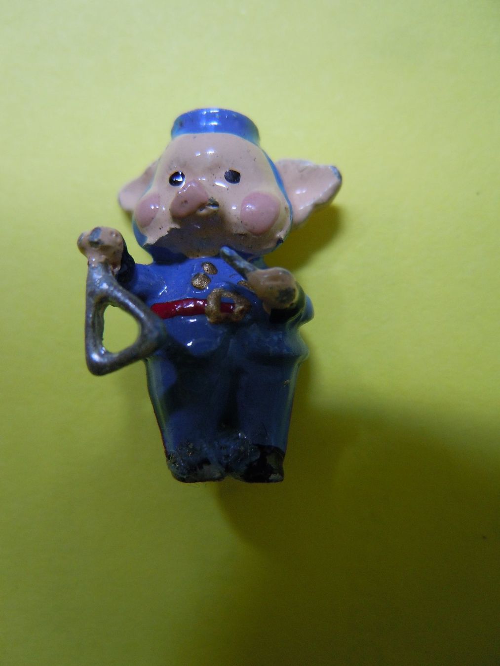 Statuette: Schweine Musik aus Blei Handbemalt – Usato da Luzern venduto da Baumli1 9