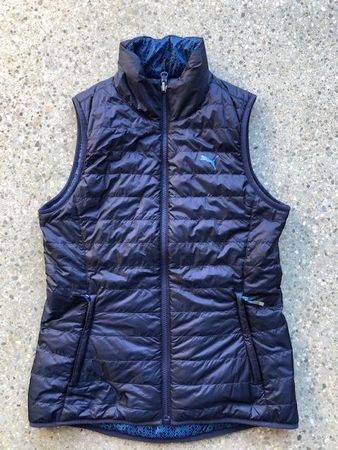 Gilet/Weste Puma reversible blau Gr. S