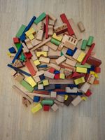 Lot Holzspielklötze