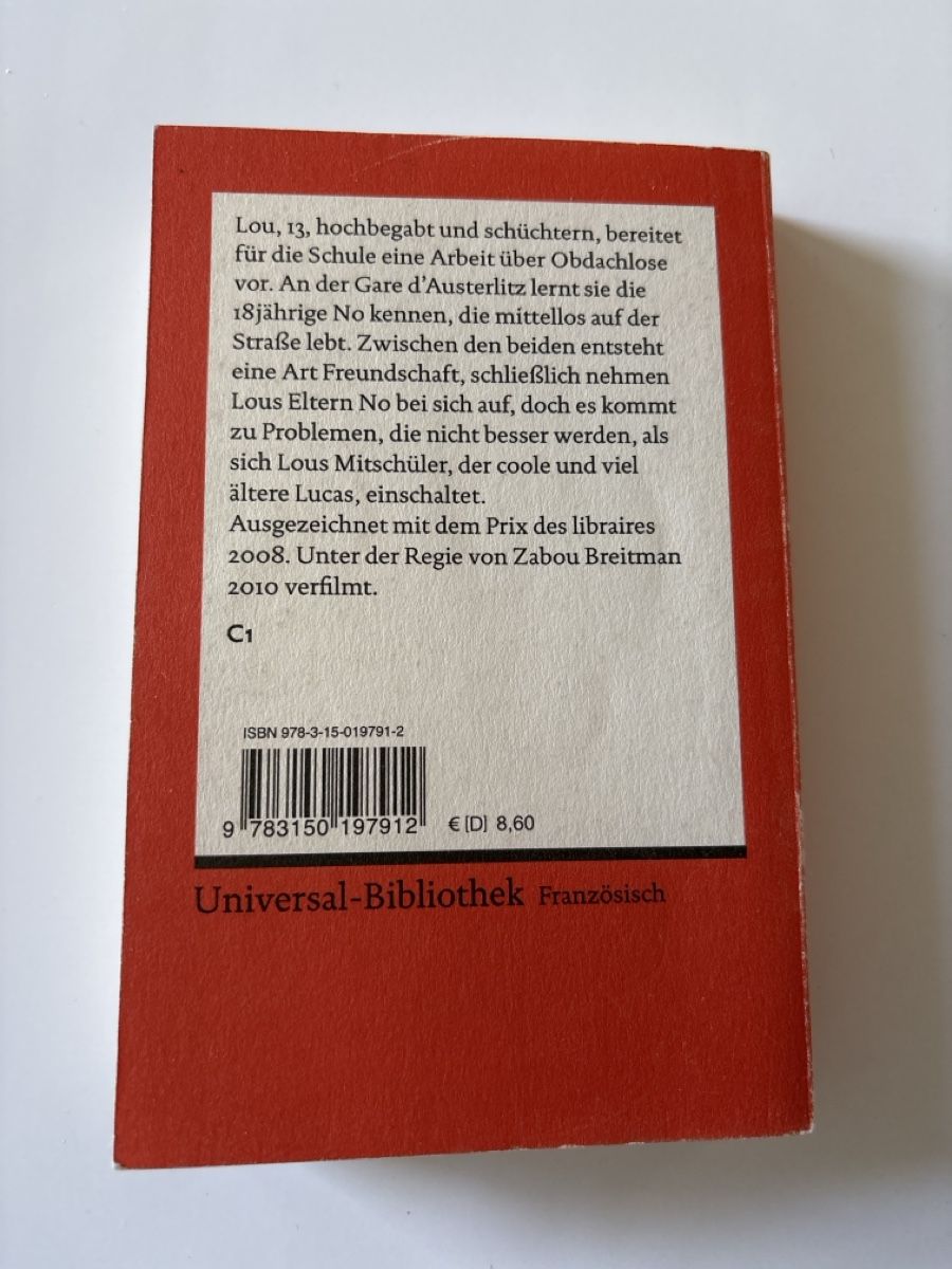 Bücher: Buch No et moi Französisch – Gebraucht aus Dörflingen von liviaaa.w 1