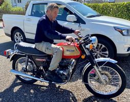 TRIUMPH Bonneville "Classic Bike" 1973 Veteranenfahrzeug