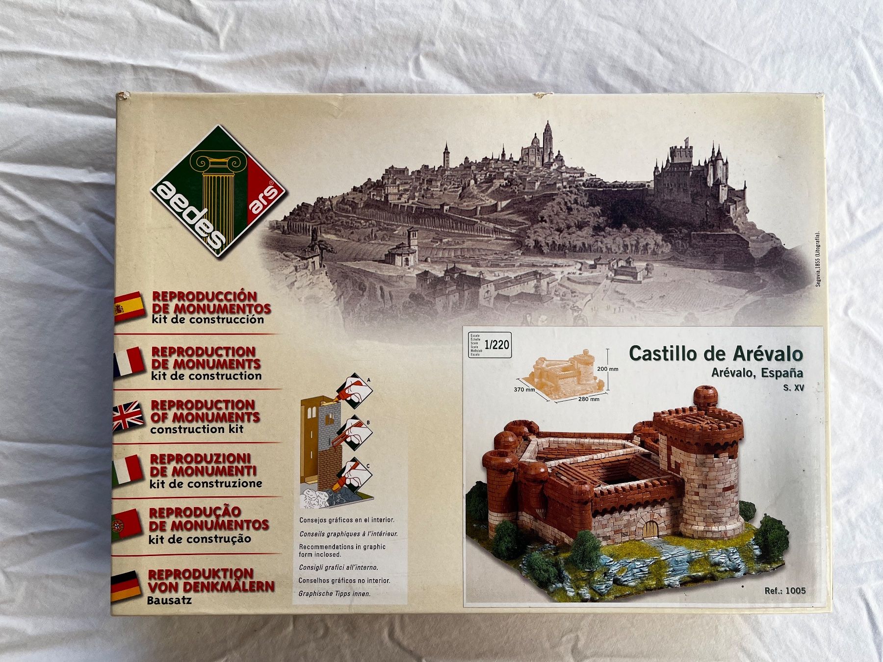 Baukästen: Modellbaukasten Castillo de Arévalo – Neu (gemäss Beschreibung) aus Zürich von gemuesebouillon
