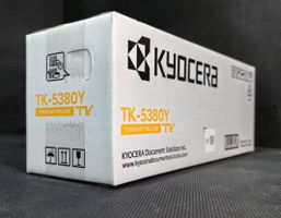 Original Kyocera Ecosys PA4000cx yellow Toner, TK-5380Y