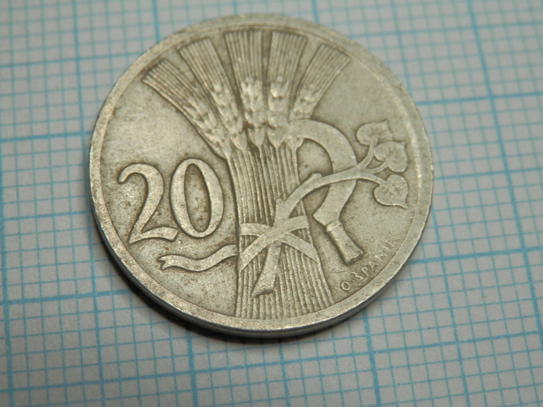 Tutti le monete: Tschechoslowakei 20 Heller, 1928 – Usato da Weiach venduto da weiach81 1