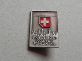 Abzeichen Brosche Jodler Jodlerfest Eidg. St.Gallen SG 1984