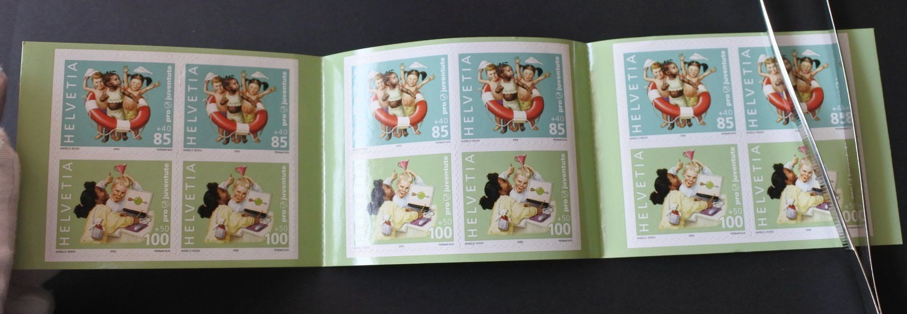 Tous les timbres: 2005 Pro Juventute Markenheftchen ** – Neuf (Voir description) à Lugano par fc2017 2