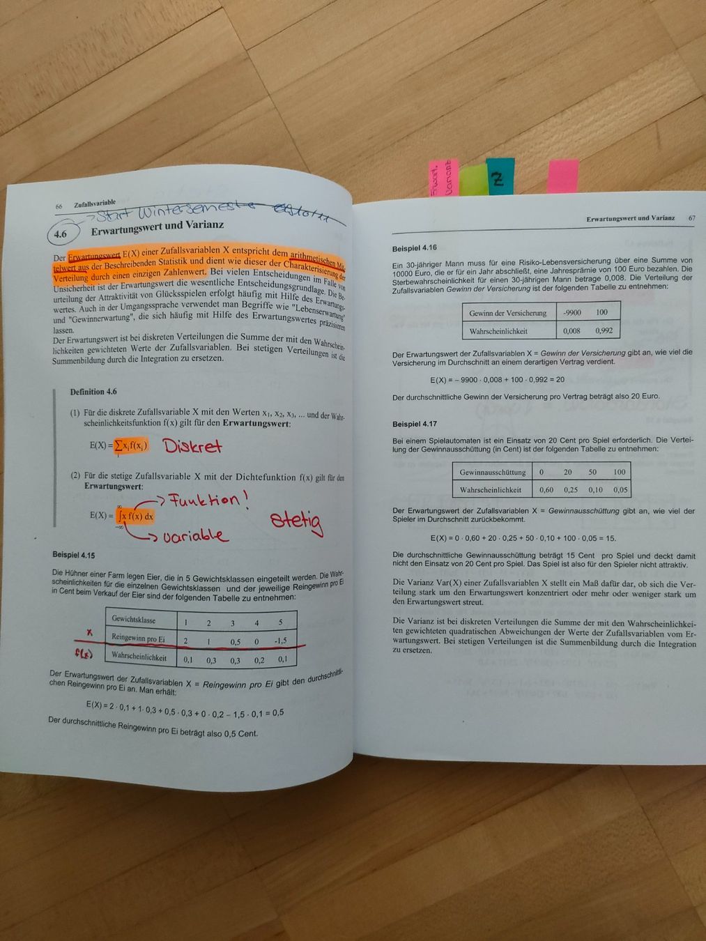 Libri: Wahrscheinlichkeitsrechnung & schliessende Statistik – Usato da Wiesendangen venduto da s_er 2