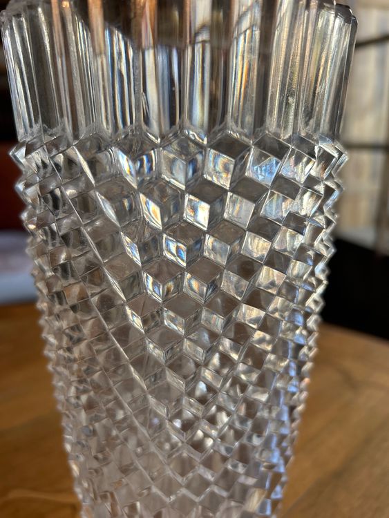 Art Deco Pressglas Vase (Gebraucht) in Oberkulm für CHF 35 – mit ...