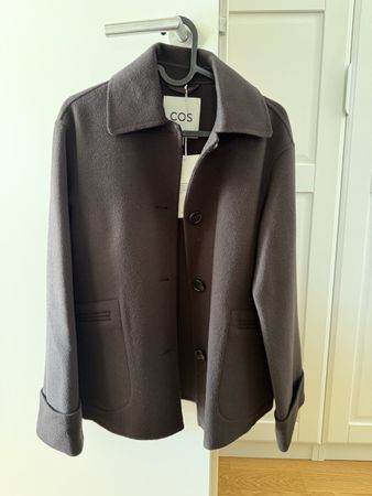 Manteau marron COS
