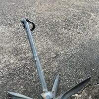 Schirmanker für Boote