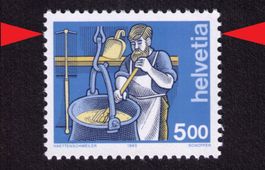 1993_854_Berufe_5.00 Käser_KORREKTURZAHN breit ! **