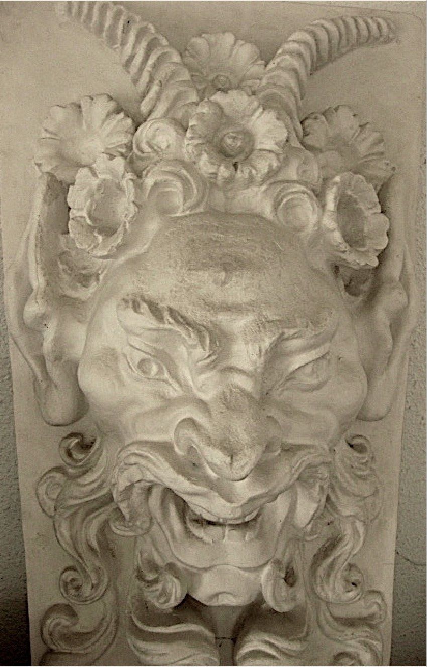 Sculture & Statue: Renaissance Grotesken - Maske ' FAUN' – Usato da Zürich venduto da scu_9xl9 1
