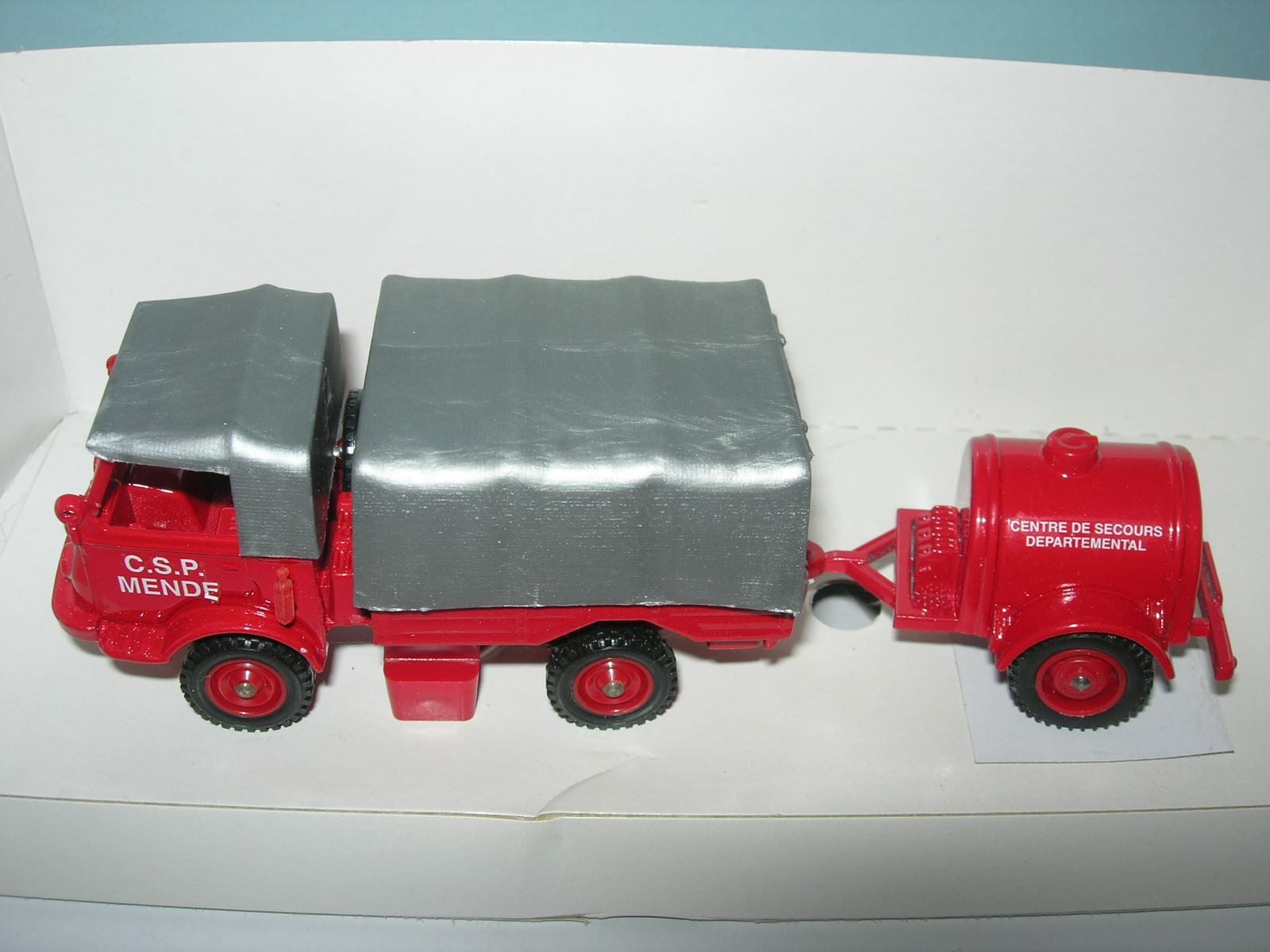 Renault Modellini d'auto: Renault 4X4 & Wassertank C.S.P  * Verem 1:50 – Nuovo e nell'imballaggio originale da Hornussen venduto da Amw 5