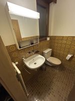 WC Möbel (Spiegelschrank, Toilette, Lavabo)