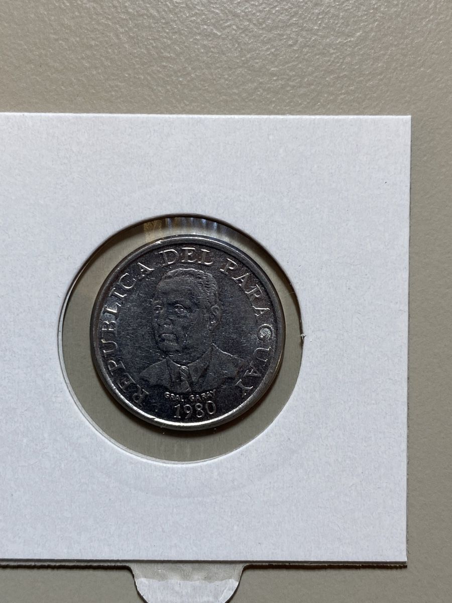 Tutti le monete: Paraguay - 10 Guaranies - 1980 – Usato da Payerne venduto da Mike1682 1