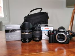 Nikon D5000 Spiegelreflexkamera Set