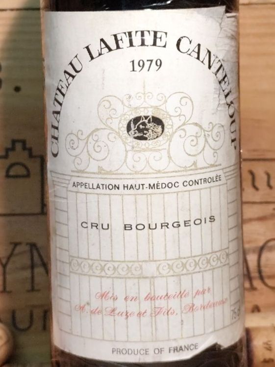 Lafite Vino: 1979 Château Lafite Canteloup – Usato da Büsserach venduto da Vintage-vins