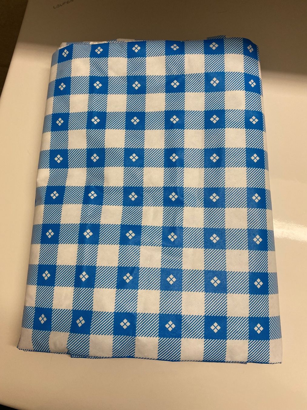 Altra biancheria da tavola: 33) Summer Tablecloth Gingham NEW – Nuovo e nell'imballaggio originale da Buttikon SZ venduto da Maxwelltime