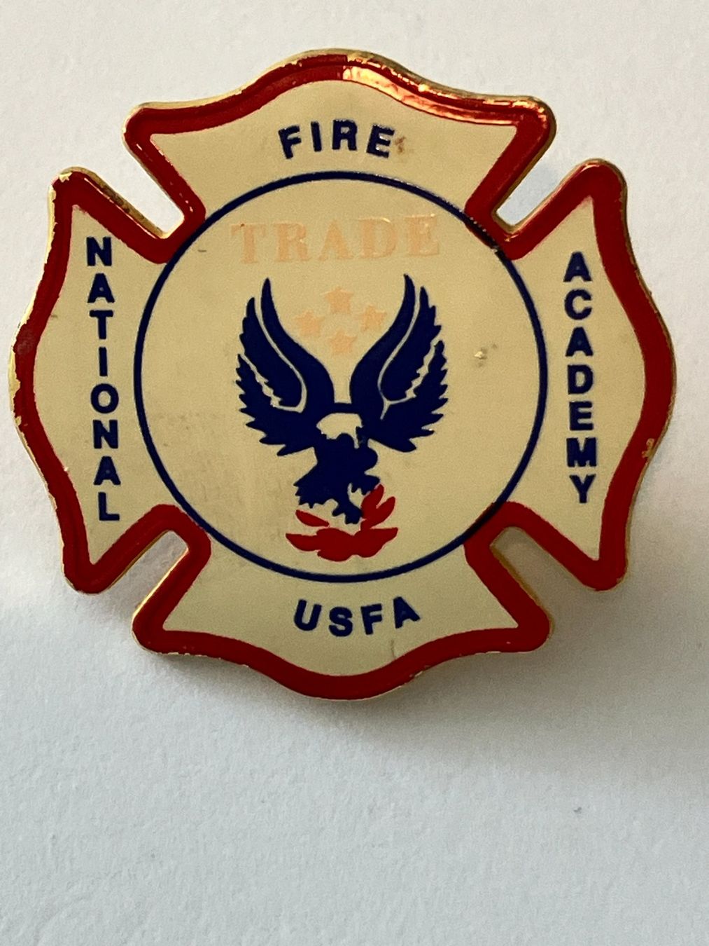 Placchette & Badge: 1 Pin USFA National Fire Academy – Usato da Basel venduto da djwwpp