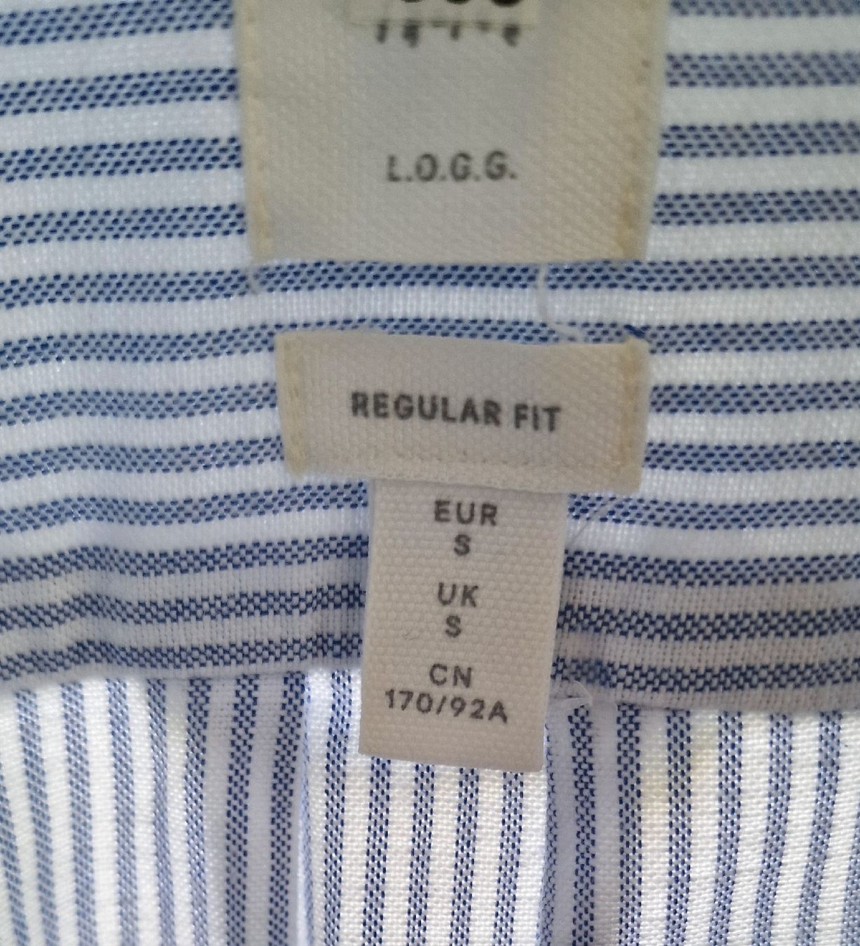 Camicie: Camicia a righe blu taglia S L.O.G.G. REGULAR FIT – Usato da Volketswil venduto da agc_th5j 2