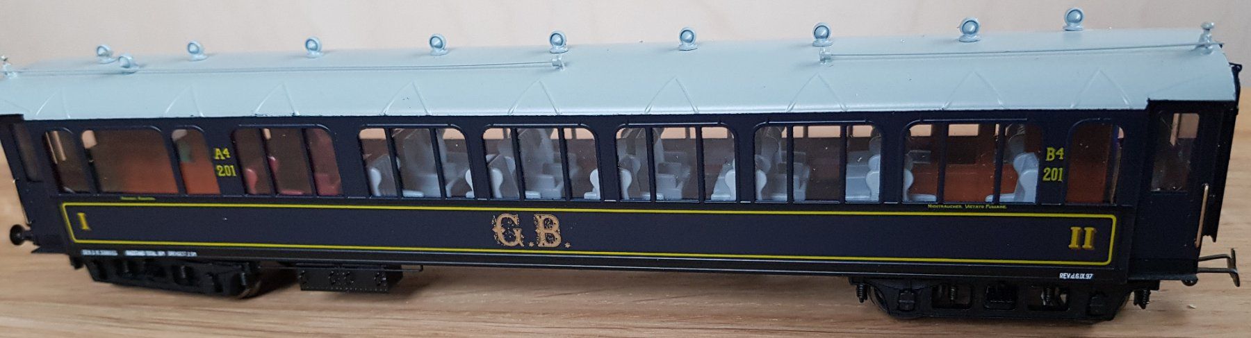 Fulgurex Modelleisenbahnen: Fulgurex 2087 coffret GB 4 voitures – Gebraucht aus La Sagne VD von aro_nnp2 1