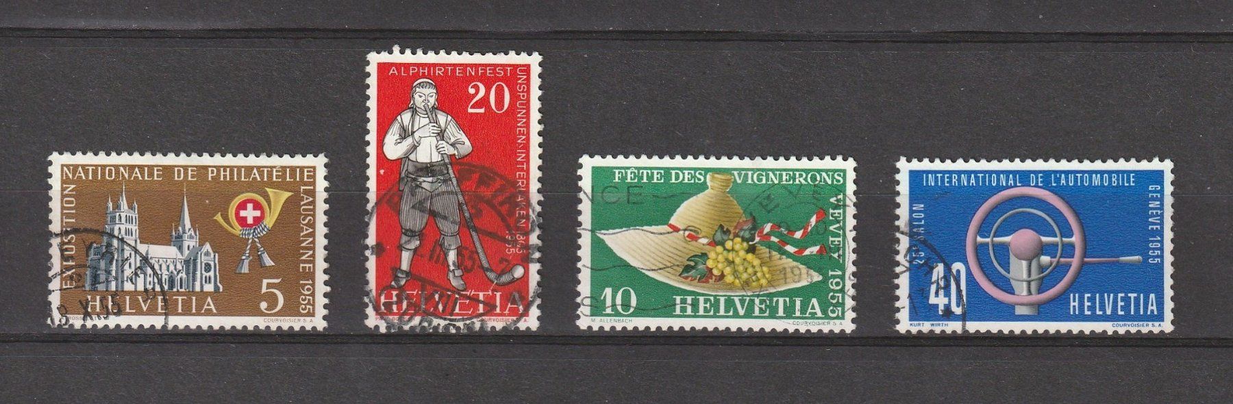 Tutti i francobolli: 1955 Werbemarken – Usato da Buttisholz venduto da wbr_wdw8