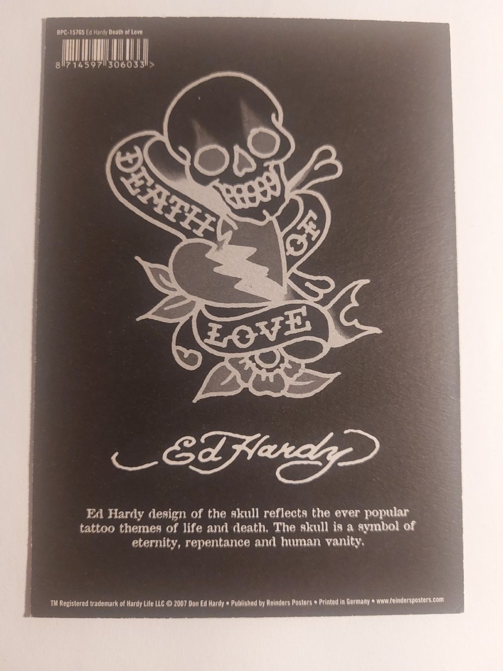 Cartoline postali: Cartolina Ed Hardy – Usato da Bellinzona venduto da anve80 1