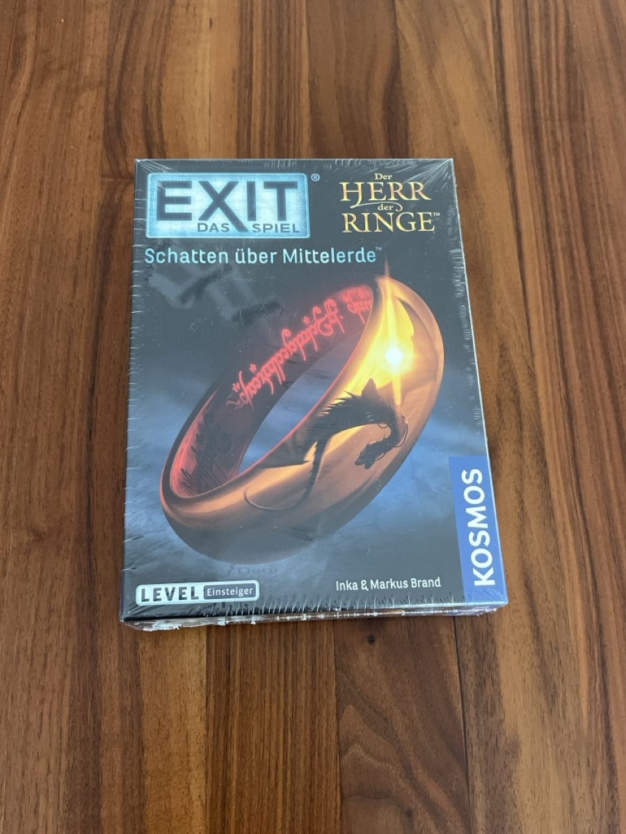 Kosmos Spiele: Exit das Spiel (Herr der Ringe) – Neu und originalverpackt aus Zug von Haegito
