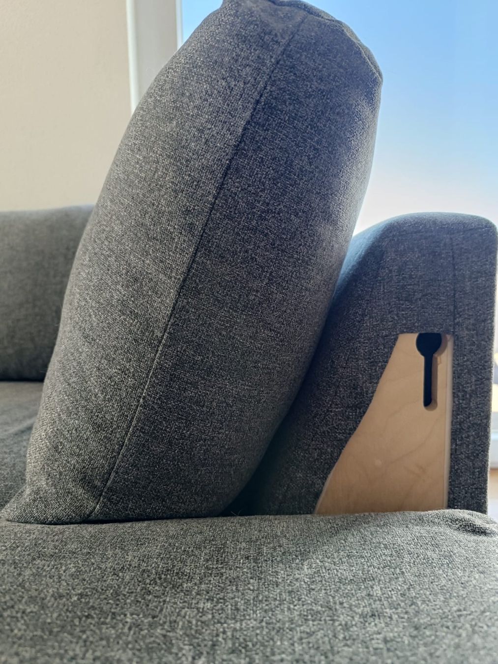 Ikea Sofas: Sofa U-Form dunkelgrau – Gebraucht aus Niederrohrdorf von kahaas 6
