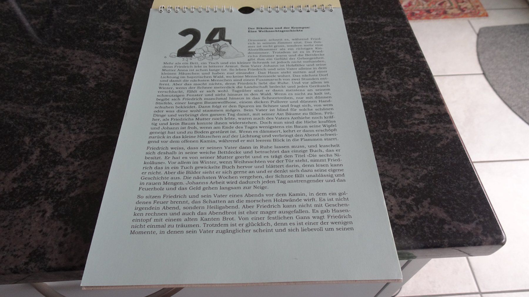 Kalender: Adventskalender 24 Weihnachtsgeschichten – Neu (gemäss Beschreibung) aus Zürich von Roulet 8