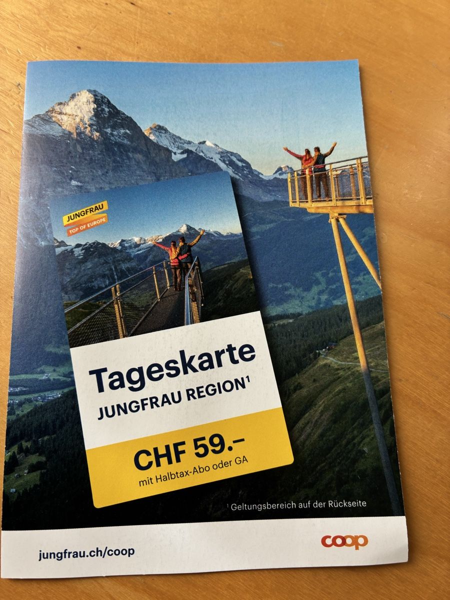 Gutscheine: Jungfraujoch Tageskarte Code – Neu (gemäss Beschreibung) aus Ostermundigen von charmink