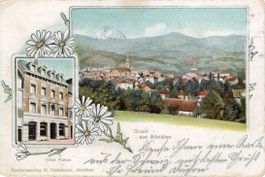 Altstätten  SG & Caffée - Balkenstempel: KRIESSEREN  um 1901