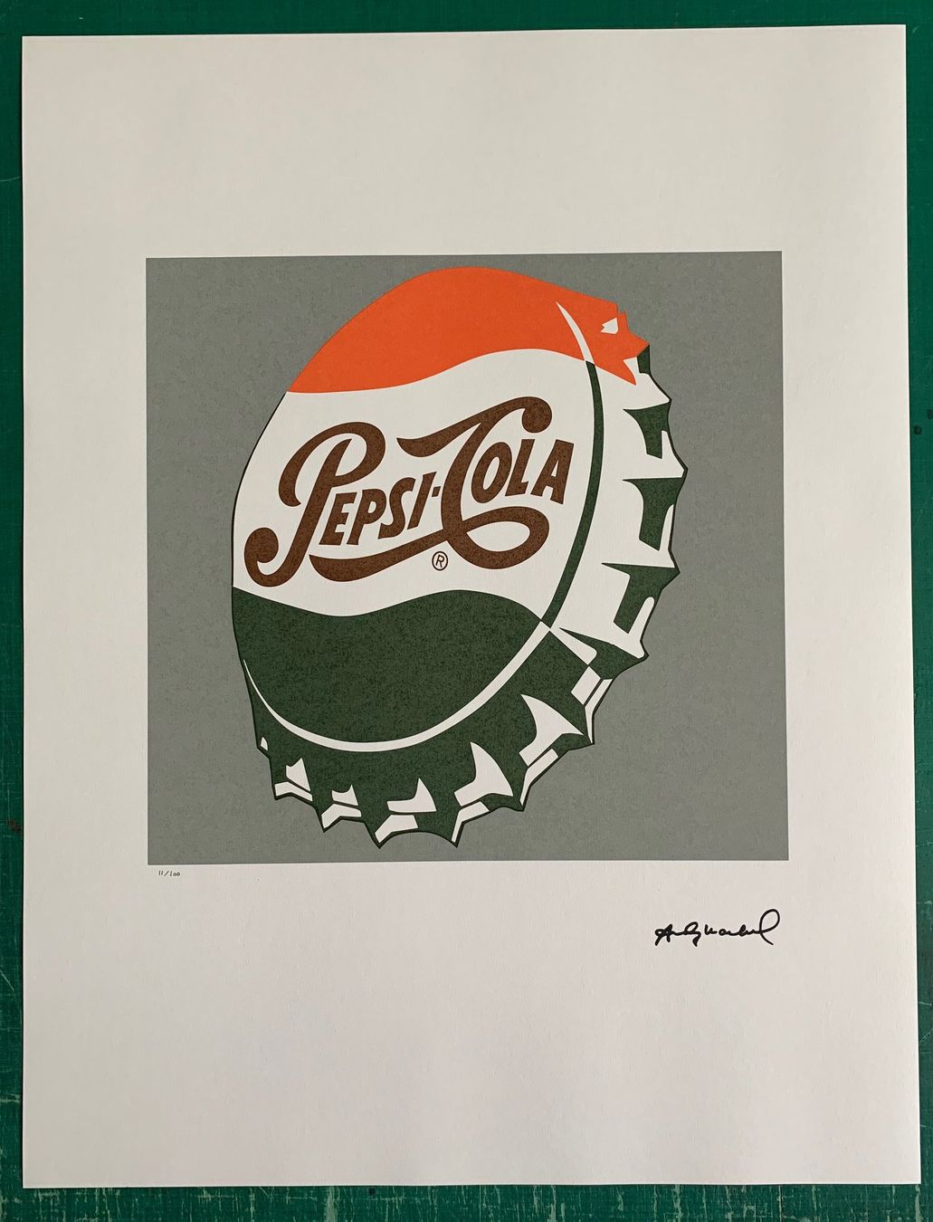 Foto & Immagini: Andy Warhol - Pepsi Cola 12/100 – Nuovo e nell'imballaggio originale da Adligenswil venduto da O_D_E_O_N 1