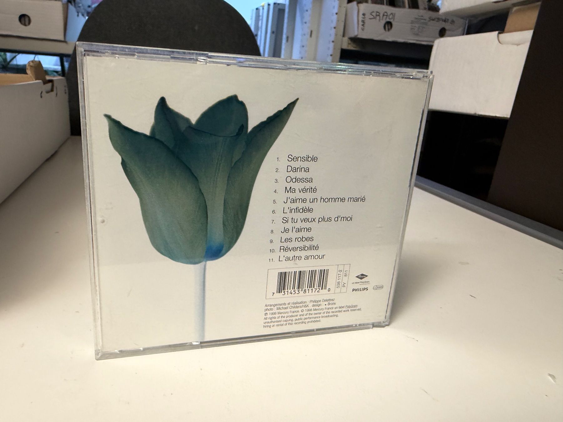CD: Sylvie Vartan - Sensible - HD23C – Usato da Küsnacht ZH venduto da Jazztilldawn 1