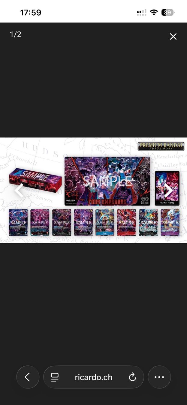 Bandai Carte collezionabili: Coffret 2eme anniversary One piece – Nuovo e nell'imballaggio originale da Cousset venduto da julio028